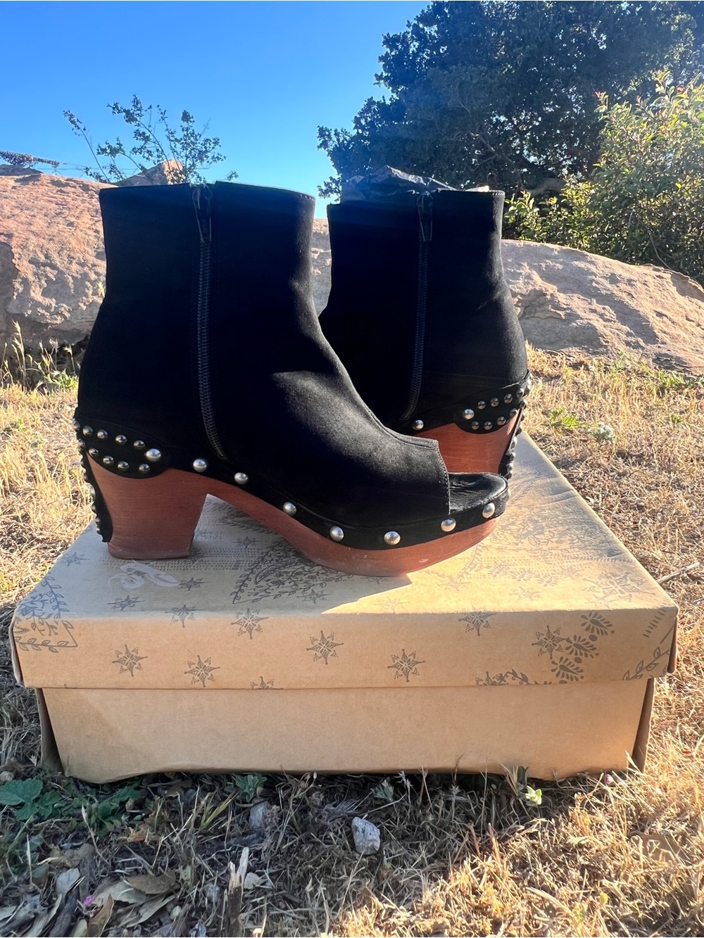 Free People Rae Clog Boots